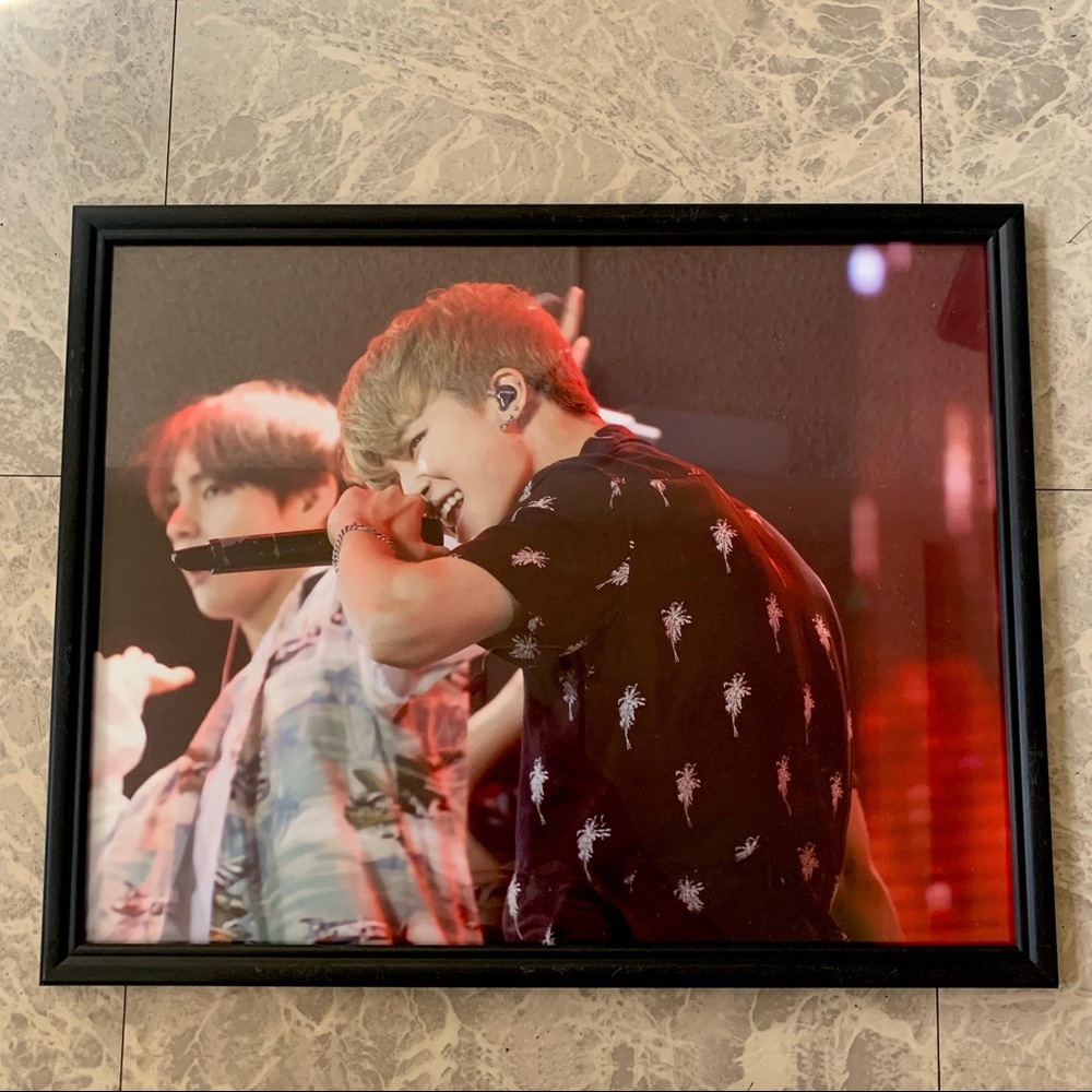 Jimin BTS Framed Poster Merch